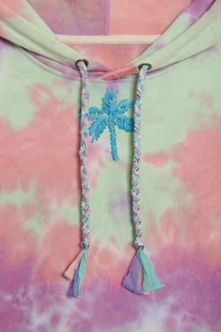 ARIZONA LOVE Sweatshirt Gio - Tie & Dye Violet -Vêtements De Mode ENSEMBLE GIO ROSE 05