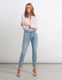 Reiko Jean Mom Harry - Denim B-452 - Femme -Vêtements De Mode HARRYE23DNMB 452