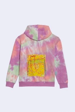 ARIZONA LOVE Sweatshirt Gio - Tie & Dye Violet -Vêtements De Mode HAUT GIO ROSE 07
