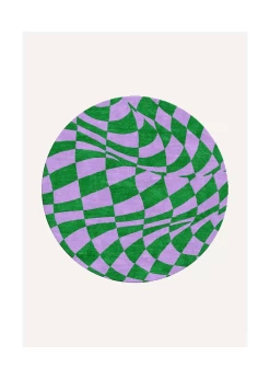 Tapis Tufté - Damier Fou