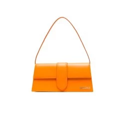 Sac Ã€ Main Jacquemus Le Bambino Long - Orange - Femme
