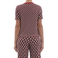 Tricot Max Mara Weekend Jacquard Viscose - Rouge - Femme -Vêtements De Mode KNTWK20003L929WT 3