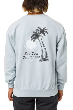 Sweat Baja Crew Fleece - Homme -Vêtements De Mode Katin Baja Crew Fleece Slate Mineral 12