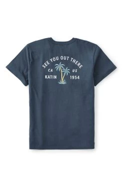 T-Shirt Bermuda - Homme -Vêtements De Mode Katin Bermuda Tee Baltic Blue 02 ae0b4e2d d195 4808 8d67 d4356bf20606