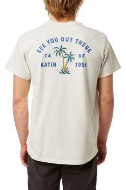 T-Shirt Bermuda - Homme -Vêtements De Mode Katin Bermuda Tee Vintage White 12