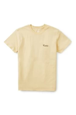 T-Shirt Breezy - Homme -Vêtements De Mode Katin Breezy Tee Sun Sand Wash 01