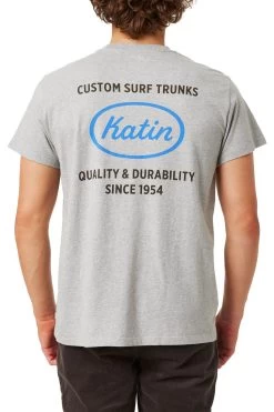 T-Shirt Built - Homme -Vêtements De Mode Katin Built Tee Sport Heather Gray 12