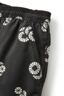 Short De Bain Burst Volley - Homme -Vêtements De Mode Katin Burst Volley Black Wash 03