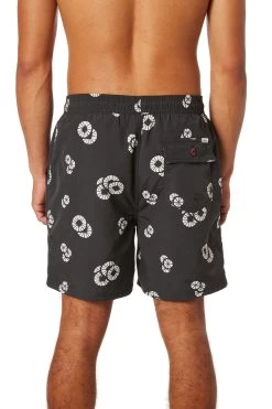 Short De Bain Burst Volley - Homme -Vêtements De Mode Katin Burst Volley Black Wash 12