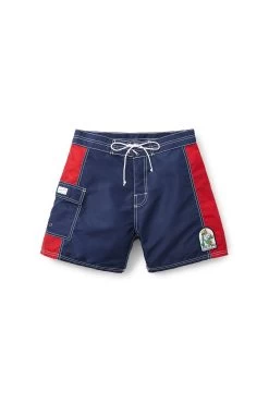 Boardshort Corky Trunk - Homme -Vêtements De Mode Katin Corky Trunk Navy Red 01
