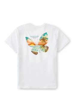 T-Shirt Flutter - Homme -Vêtements De Mode Katin Flutter Tee White 02 e95249d9 1872 45cc a76f c78ea5121a5a