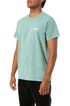 T-Shirt Swift - Homme -Vêtements De Mode Katin Swift Tee Blue Surf Sand Wash 02