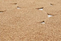 Tapis Lima 4508 Fait Main - Beige -Vêtements De Mode LIM4508BEI 120X120 06