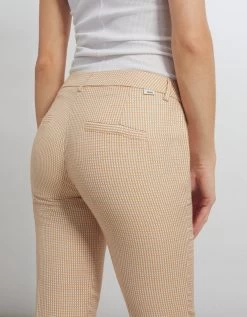 Reiko Pantalon Cigarette Basic Lizzy Fancy - Yellow - Femme -Vêtements De Mode LIZZYFANCYE23YELLOW 5