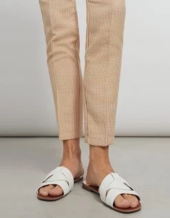 Reiko Pantalon Cigarette Basic Lizzy Fancy - Yellow - Femme -Vêtements De Mode LIZZYFANCYE23YELLOW 6