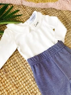 Pantalon & Body Le Rebelle - Bleu/Blanc - À Personnaliser