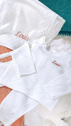 Coffret 3 Pièces L'Étincelant - Blanc - À Personnaliser -Vêtements De Mode L etincelant 2