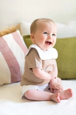 Blouse & Short L'Explorateur - Sable - À Personnaliser