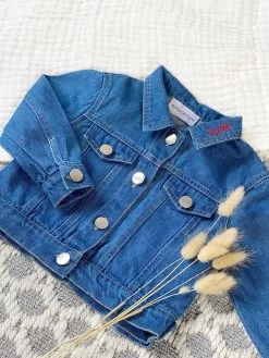 Veste En Jean La Crapule - Bleu - À Personnaliser