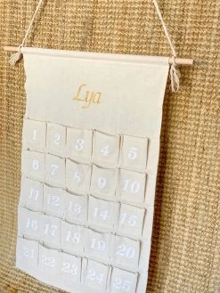 Accessoire Le Calendrier De L'Avent - Beige - À Personnaliser
