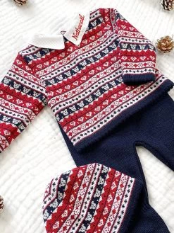 Tenue 3 Pièces Le Jacquard - Multicolore - À Personnaliser