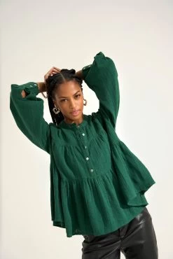 Blouse Broderie Anglaise -Vêtements De Mode Look03 0027