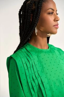 Blouse Plissée -Vêtements De Mode Look13 0034