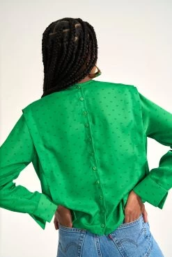 Blouse Plissée -Vêtements De Mode Look13 0041