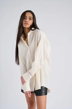 Chemise Oversize Écru