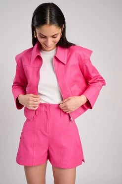 Short Taille Haute Rose -Vêtements De Mode NOMADIYA 21739 5e931f3b c8c5 4120 addc e6e8471d9675