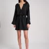 Robe Kimono Noire -Vêtements De Mode NOMADIYA 21812
