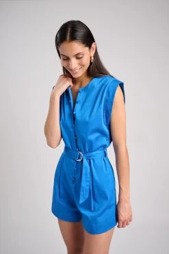 Combishort Bleue 14 Combishort Bleue -Vêtements De Mode NOMADIYA 21992
