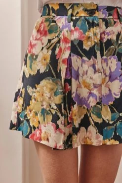 Jupe Lily - Fleurs Petunia -Vêtements De Mode PAUEME I JUPE I Jupe Lily Fleurs Petunia 1678290736