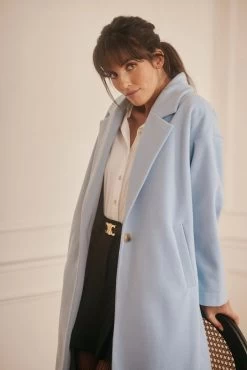 Manteau Antoine - Bleu Ciel -Vêtements De Mode PAUEME I MANTEAU I Manteau Antoine Bleu Ciel 1678290484