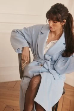 Manteau Antoine - Bleu Ciel -Vêtements De Mode PAUEME I MANTEAU I Manteau Antoine Bleu Ciel 1678290502