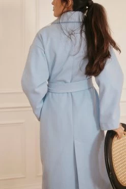 Manteau Antoine - Bleu Ciel -Vêtements De Mode PAUEME I MANTEAU I Manteau Antoine Bleu Ciel 1678290515