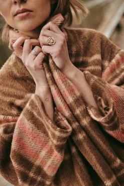 Manteau Mathis - Carreaux Rosés -Vêtements De Mode PAUEME I MANTEAU I Manteau Mathis Carreaux Roses 1678288624