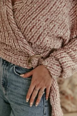 Cache Coeur Pacco - Rose 9 Cache Coeur Pacco - Rose -Vêtements De Mode PAUEME I PULL I Cache coeur Pacco Rose 1678289665