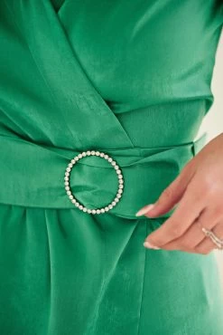 Robe Nathalie - Vert -Vêtements De Mode PAUEME I ROBE I Robe Nathalie Vert 1681143260