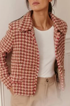 Veste Caroline - Tweed Brun -Vêtements De Mode PAUEME I VESTE I Veste Caroline Tweed brun 1678290911 42e1090b e41a 4a1d a8c8 621963604b29