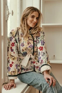 Veste Ella - Kashmir Ivoire