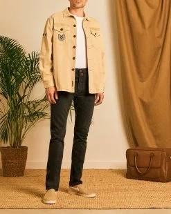 Reiko Chemise Paul - Beige - Homme -Vêtements De Mode PAUL BEIGE 3