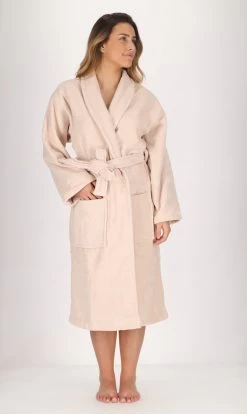 Peignoir Femme - Ficelle