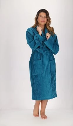Peignoir Femme - Petrole