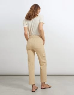 Reiko Pantalon Cargo Phyllis Color - Light Sand - Femme -Vêtements De Mode PHYLLISCOLORE23LIGHTSAND 4