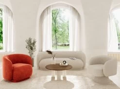 Canapé Bianca - Bouclé Crème