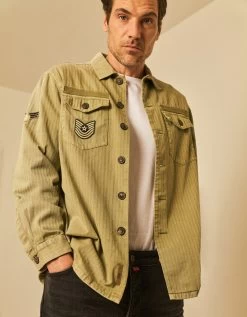 Reiko Chemise Paul - Light Militar - Homme -Vêtements De Mode Paul lightmilitar 3