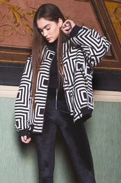 Pike Bomber Jacket - Lola Black