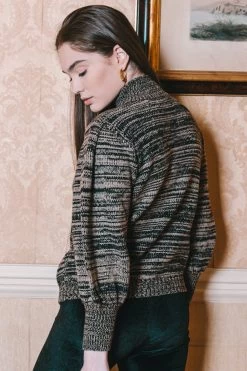 Urie Sweaters - Kaki And Black -Vêtements De Mode Poppy AW23 8 f98c3323 f380 466c a2d9 fc79a5f1e5cb