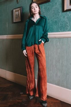 Quea Pants - Tie And Dye Orange